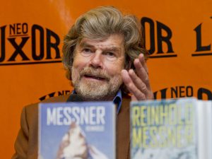 FOTO: Reinhold Messner in Prague